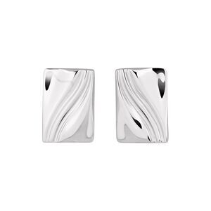 Electric Picks Silver Plated Elouise Statement Earrings